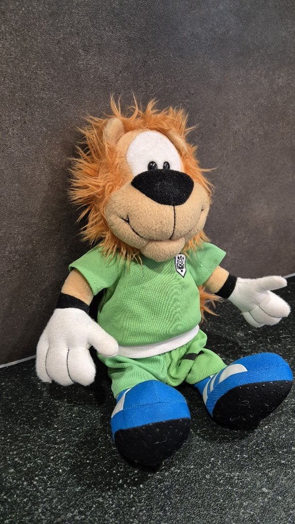 Loeki de Leeuw knuffel Voetbal Keeper, 32cm. 5A12, Tweedehands verkoop, Tweedehands verkoop, Gebruikt, Overige typen