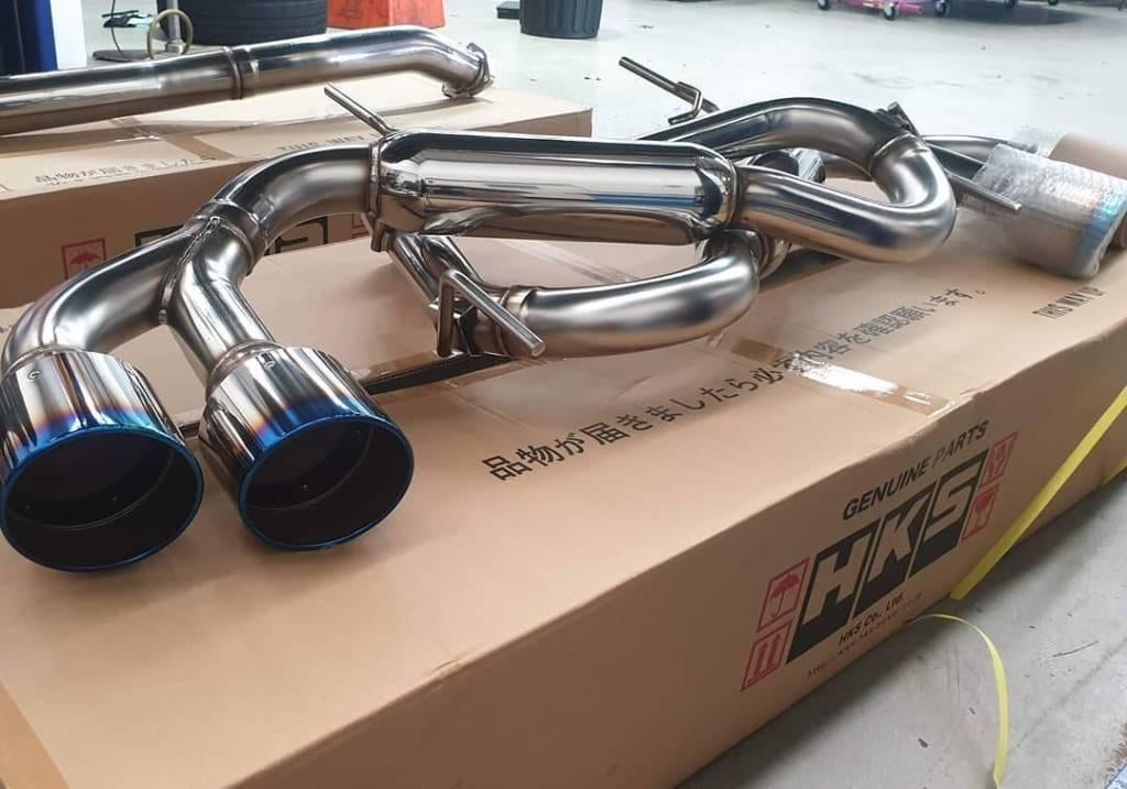 HKS Legamax Premium Catback uitlaatsysteem - Nissan R35 GTR, Ophalen of Verzenden