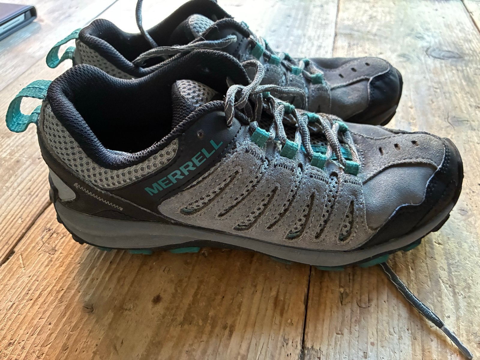 Merrell wandelschoenen maat 38, Ophalen of Verzenden, Gedragen, Grijs, Wandelschoenen