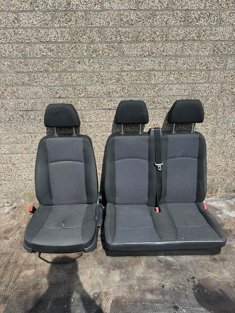Mercedes Benz Vito W639 bank en stoel 3 zite interieur, Auto-onderdelen, Ophalen of Verzenden, Gebruikt, Mercedes-Benz
