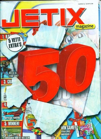 Jubileum nummer Jetix no.13 2006 [794]  [BoOvTi], Ophalen of Verzenden, Gelezen, Overige typen