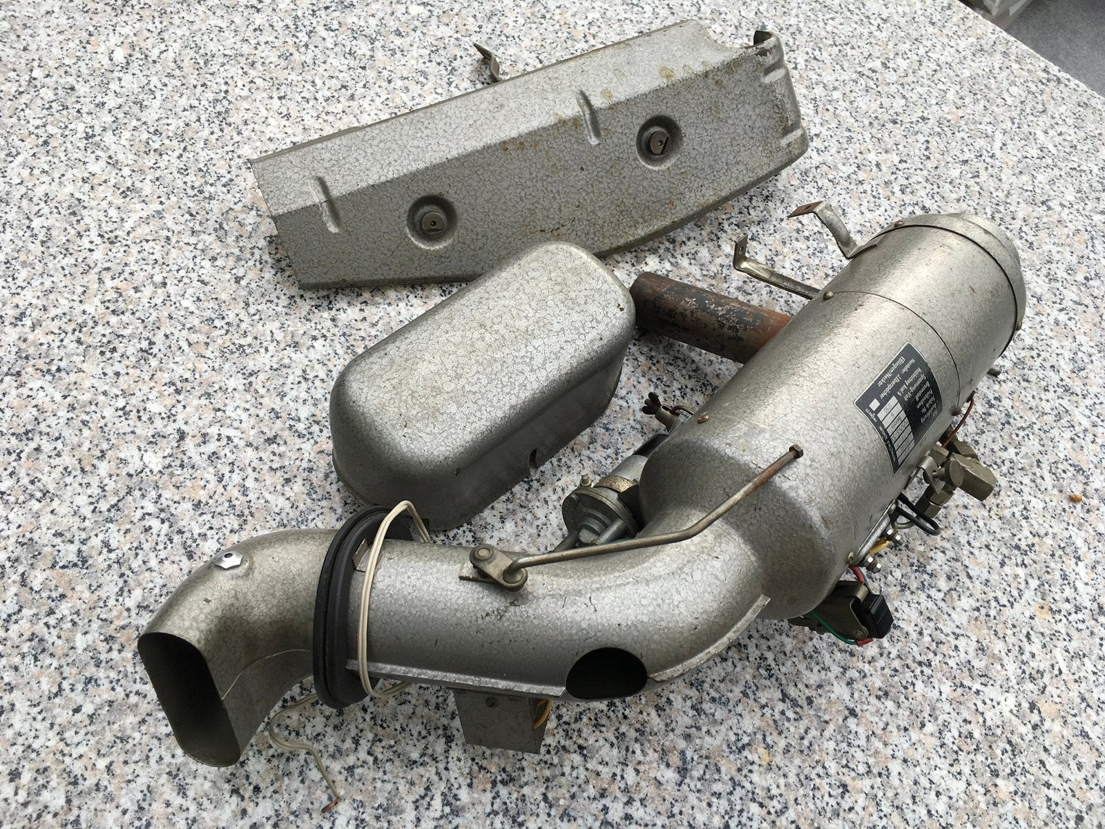 Standkachel op benzine voor VW Kever model., Ophalen, Gebruikt