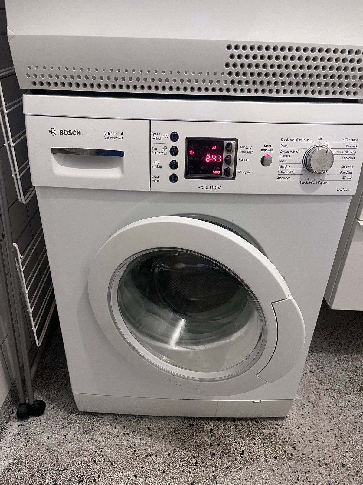 Bosch Serie 4 VarioPerfect Wasmachine - Zo goed als nieuw, Witgoed en Apparatuur, Wasmachines, Ophalen of Verzenden, Zo goed als nieuw