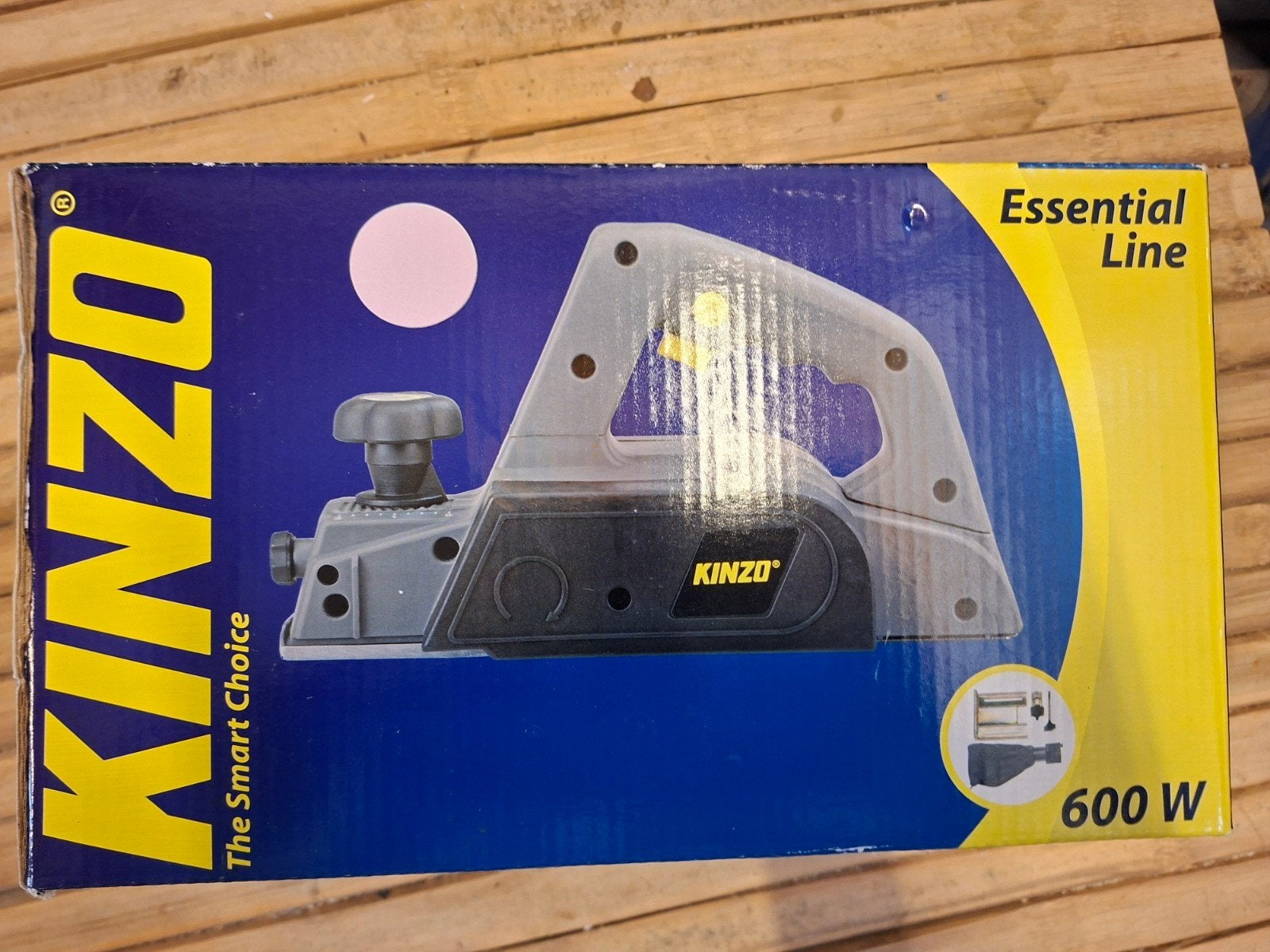 Nieuwe Kinzo schaafmachine 600W - Essential Line, Ophalen of Verzenden, Nieuw, Elektrisch