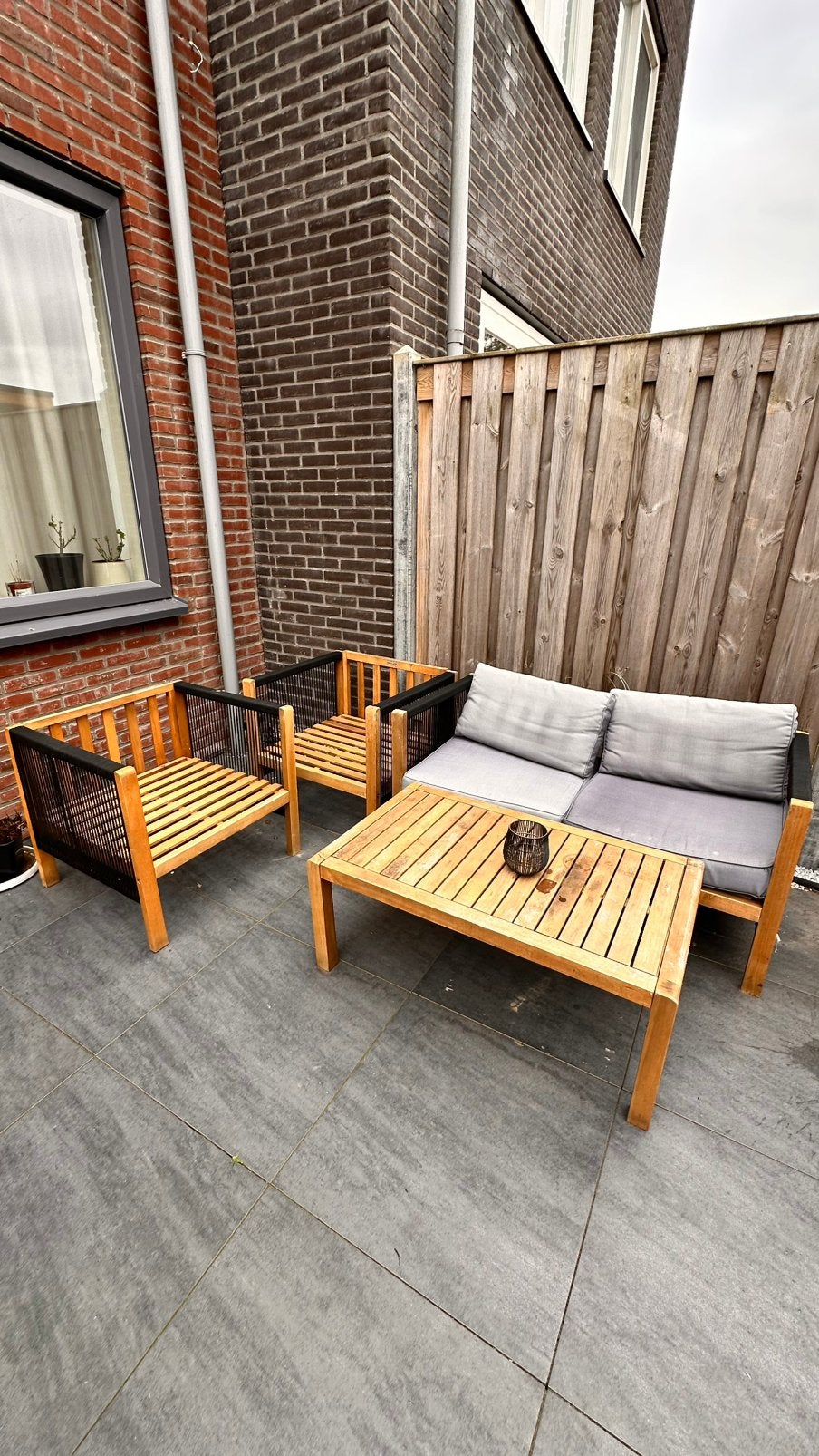 Outdoor Seating Set, Tuin en Terras, Ophalen, Gebruikt, 2 zitplaatsen