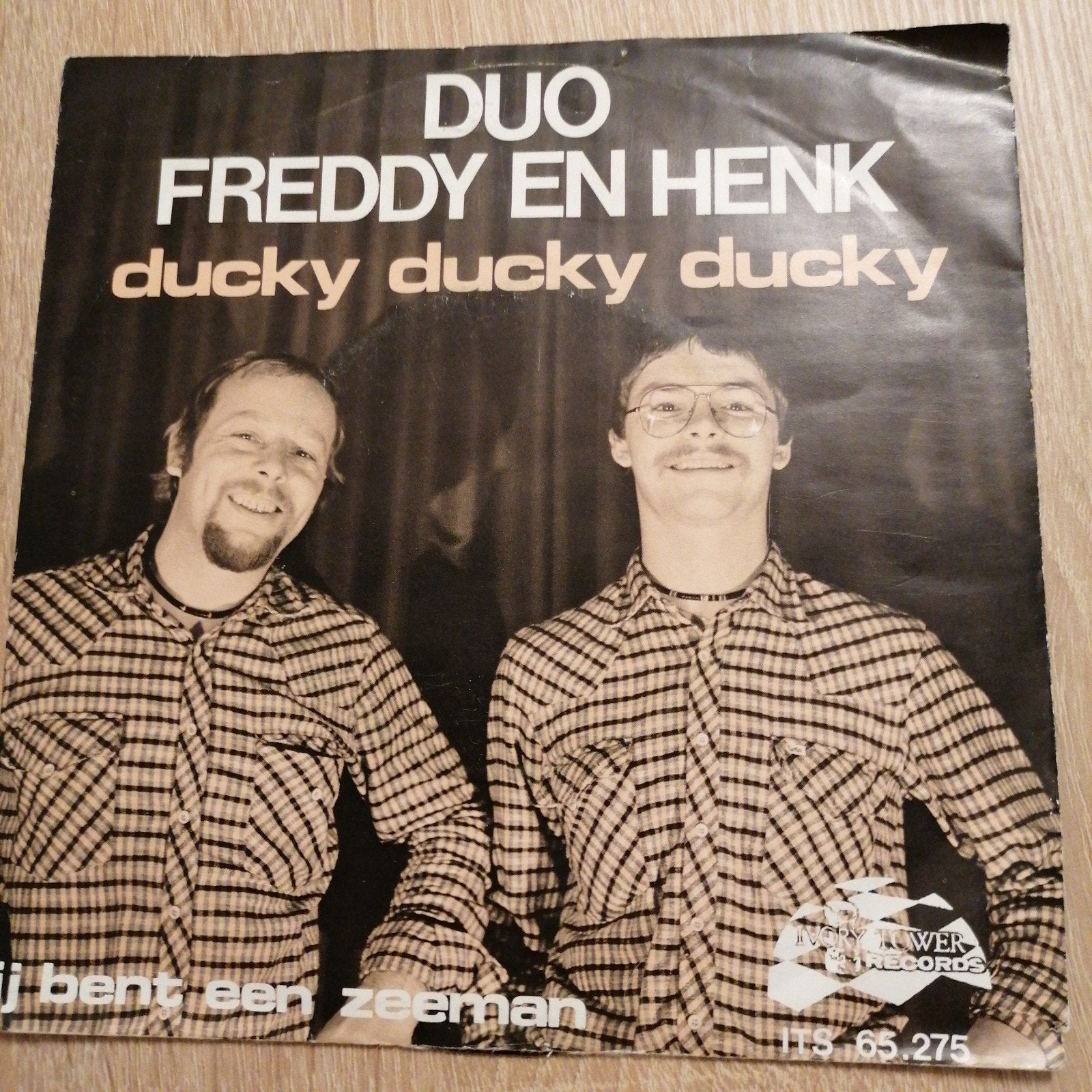 Duo Freddy en henk/ducky ducky ducky, Ophalen of Verzenden, Gebruikt, Overige formaten, Levenslied of Smartlap