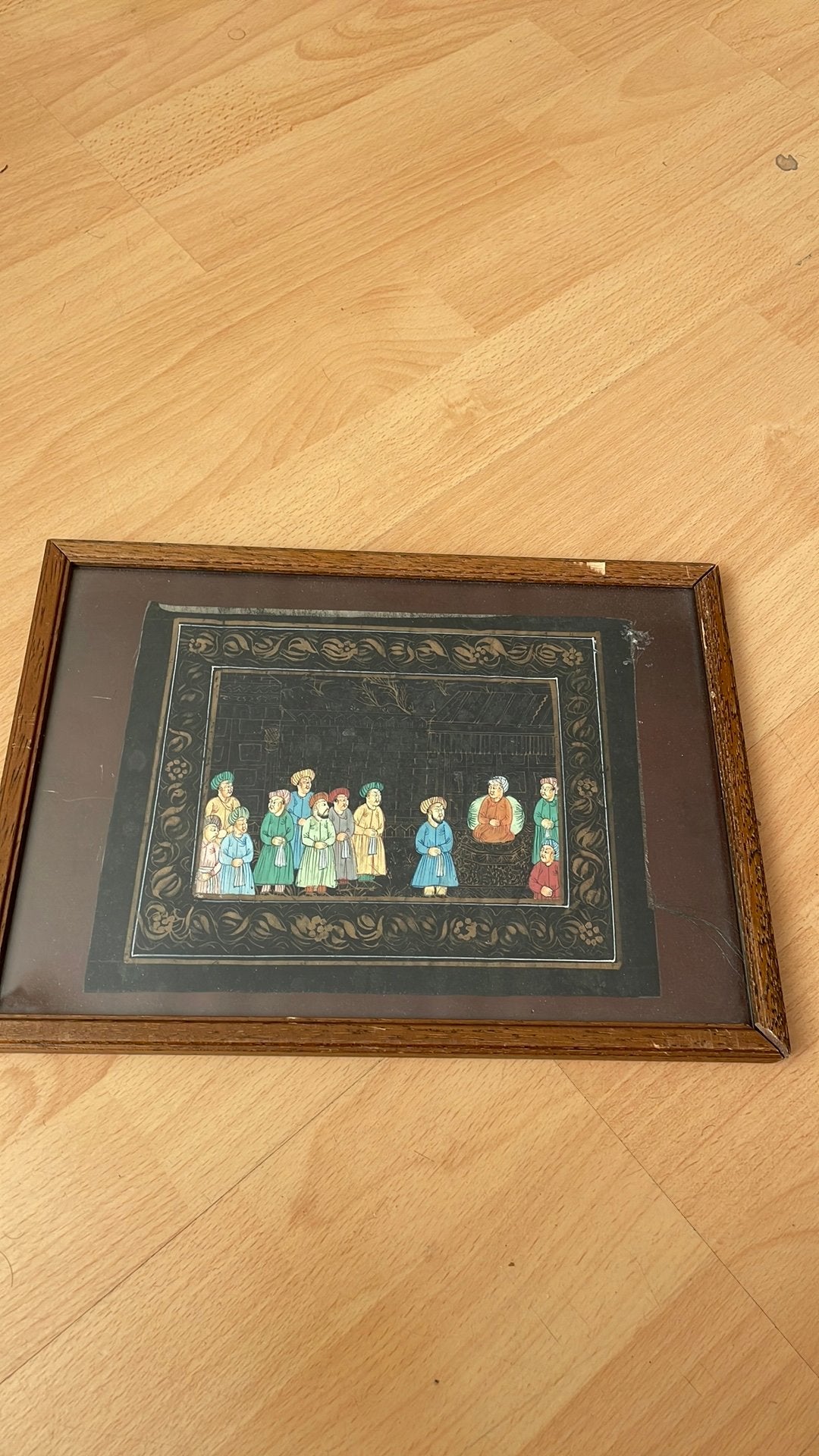 Miniatuur geschilderd, Antiek en Kunst, Ophalen