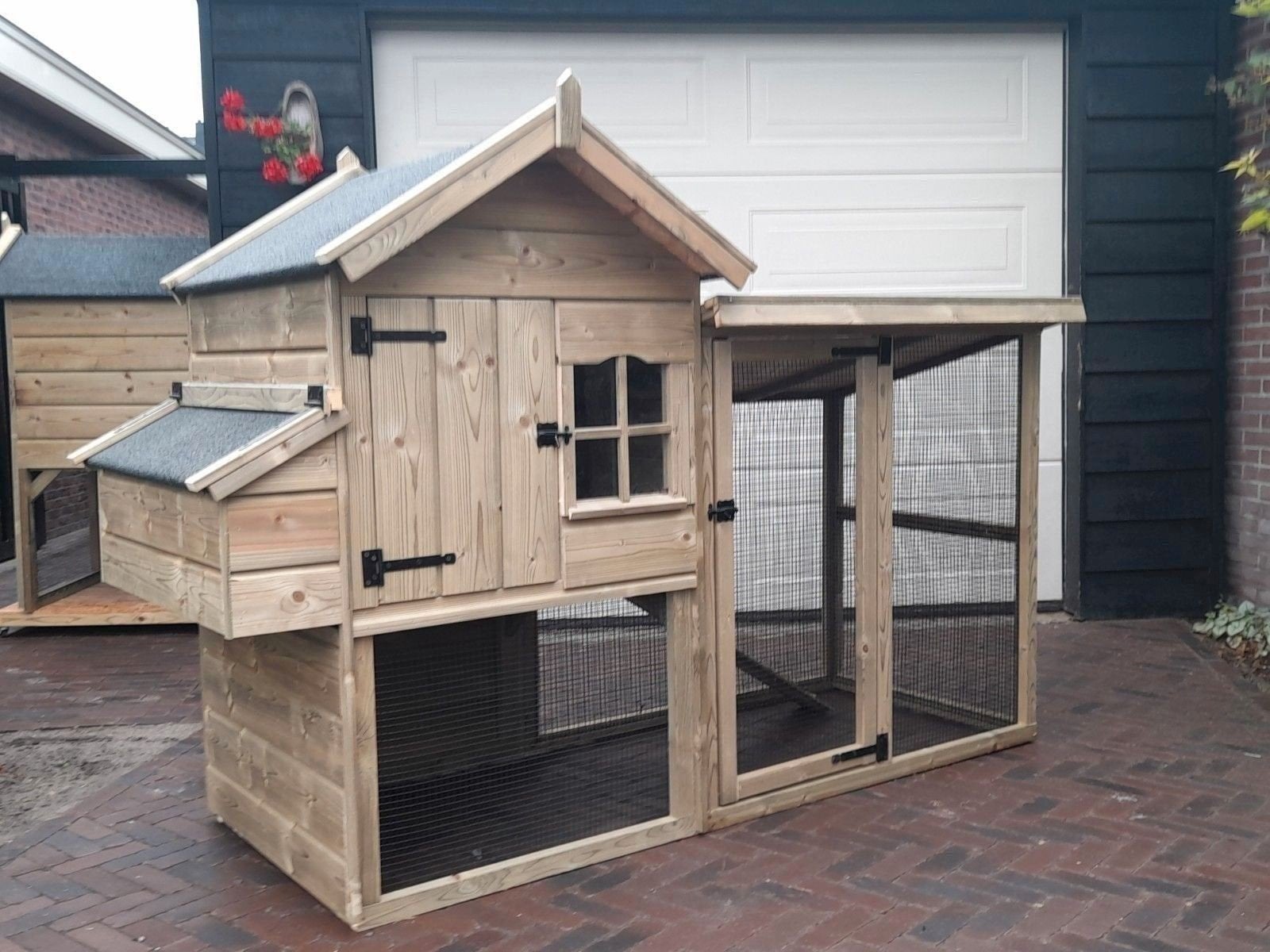 nieuw mooi degelijk kippenhok van geimpregneerd hout, Dieren en Toebehoren, Pluimvee | Toebehoren, Ophalen of Verzenden, Nieuw