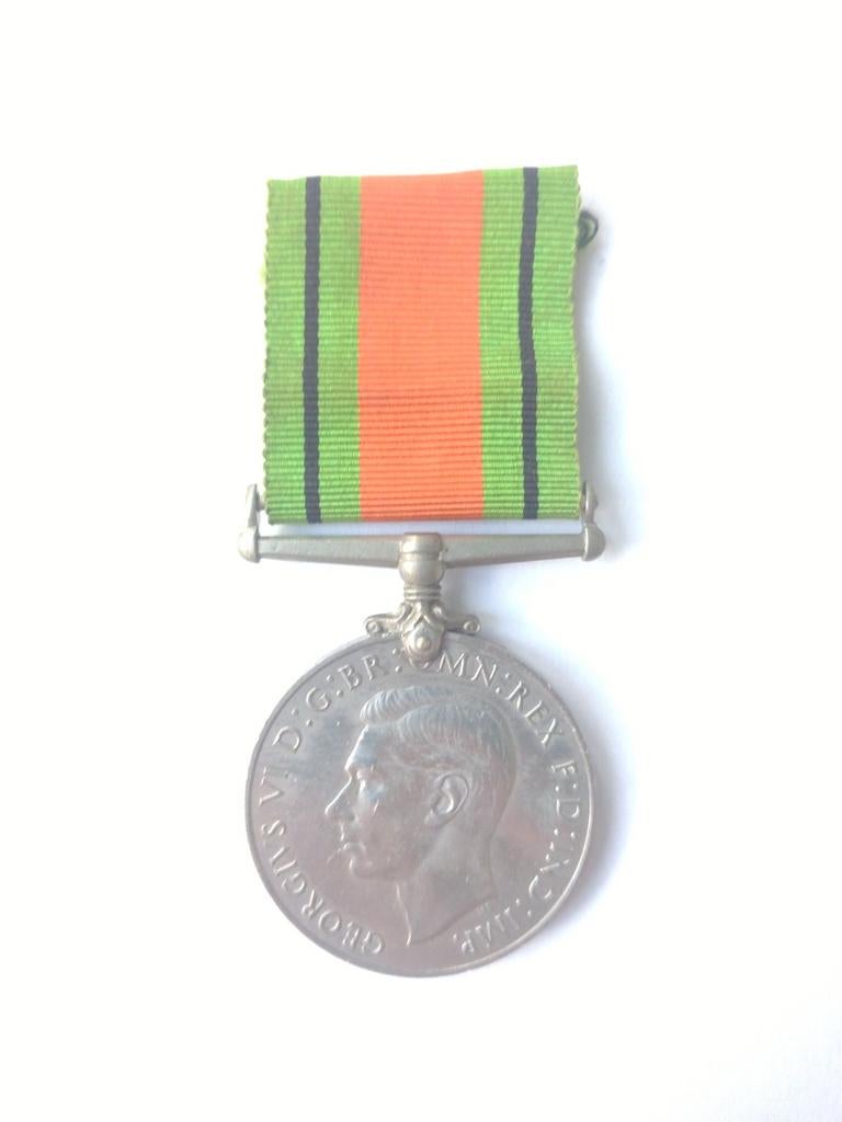 R Verenigd Koninkrijk medaille defence medal, Ophalen of Verzenden, Landmacht, Nederland, Lintje, Medaille of Wings