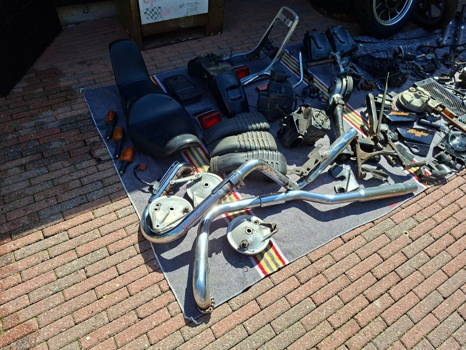 ***veel onderdelen honda shadow vt750c***, Ophalen of Verzenden