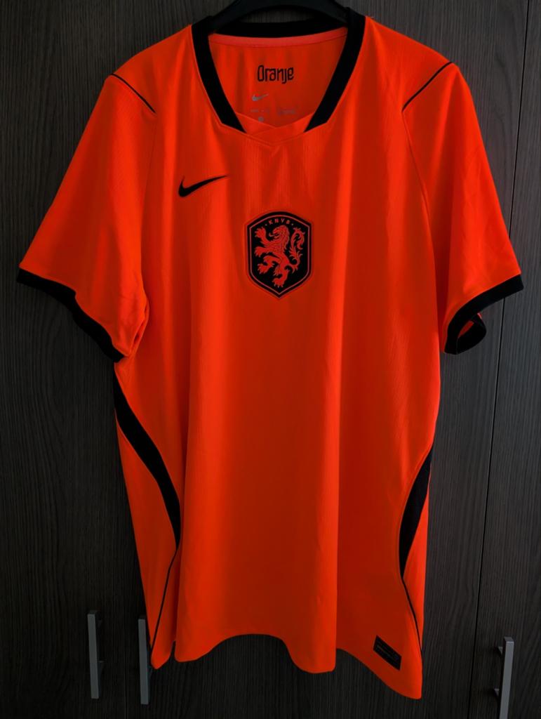 Nike KNVB Oranje uit shirt, Kleding | Heren, Sportkleding, Nieuw, Voetbal, Maat 56/58 (XL), Oranje, Ophalen of Verzenden