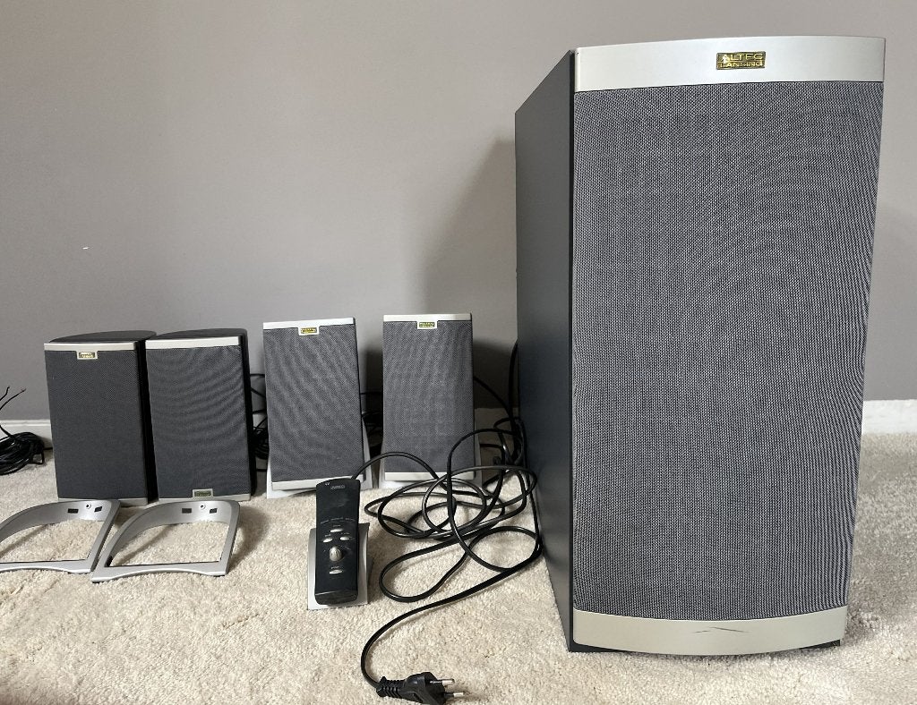 computer luidsprekerset, Ophalen, Gebruikt, Audiokanaal 4.1, Altec Lansing