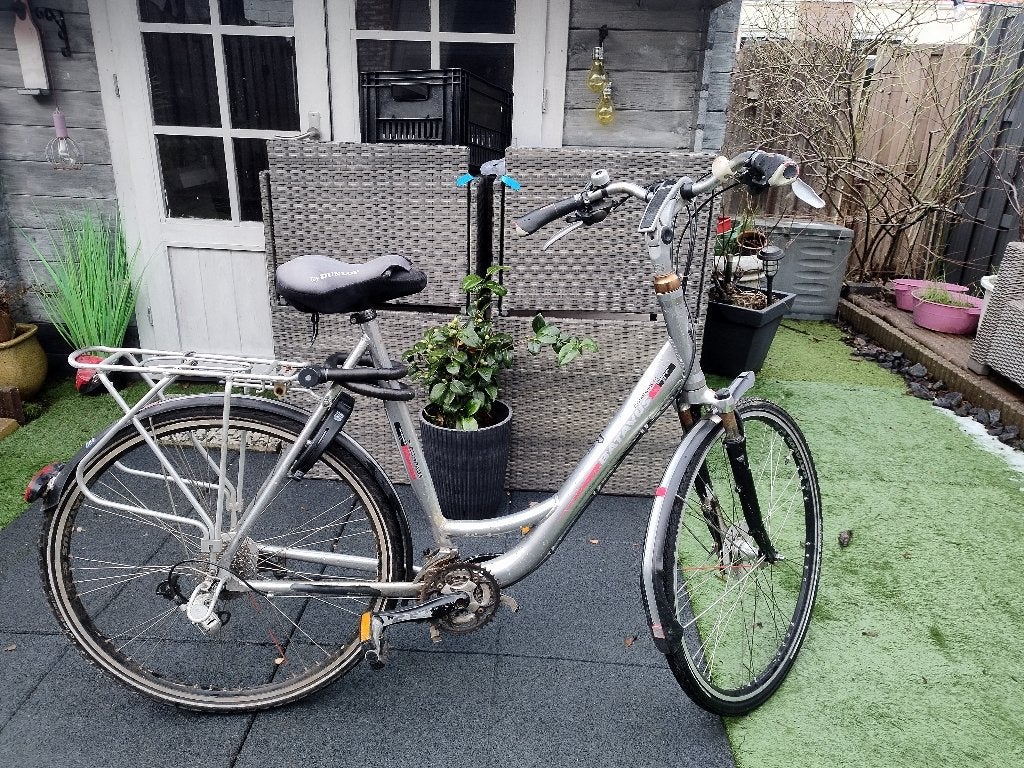 Batavus Compass damesfiets (28 inch, 3x8 versnellingen), Ophalen, Gebruikt, Versnellingen, Batavus