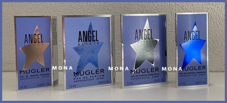 Angel set 4 parfum samples proefjes testers monsters, Verzenden, Nieuw