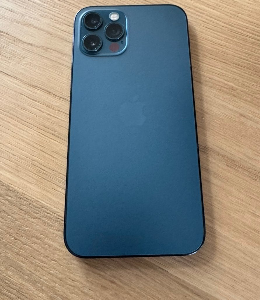 iPhone 12 Pro 128GB Pacific Blue, 87% accu. Als nieuw