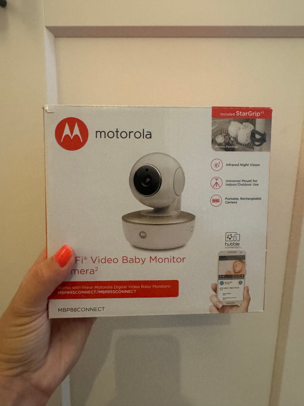 Motorola MBP88CONNECT Wifi Babycamera - Zo goed als nieuw, Ophalen of Verzenden, Zo goed als nieuw, 250 meter of meer, Camera
