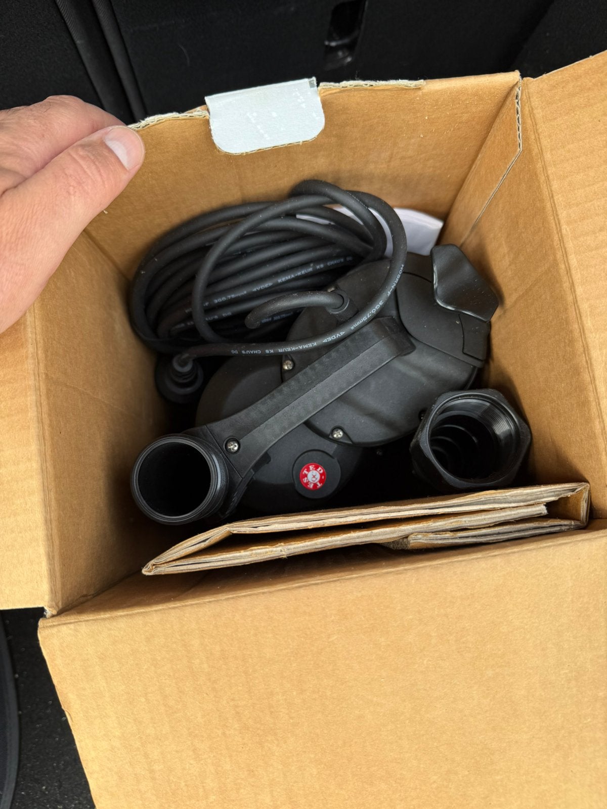 Dompelpomp Vertigo 300 met vlotter, Ophalen, Nieuw, Elektrisch, Dompelpomp