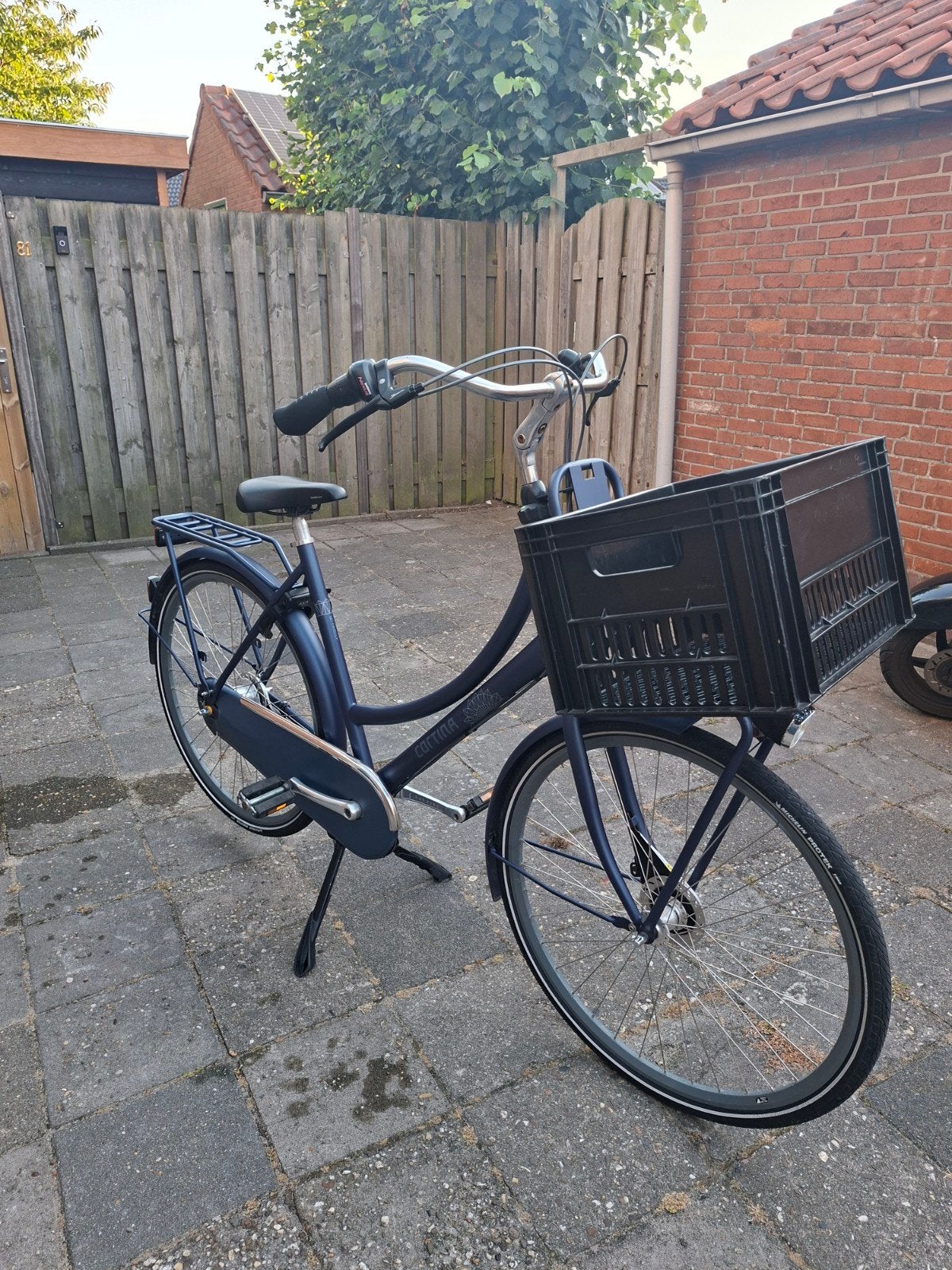 Cortina transportfiets U4 family D51, Gebruikt, Versnellingen, 50 tot 53 cm, Trommelrem