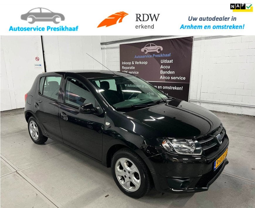 Dacia Sandero 0.9 TCe Lauréate AIRCO / NAP / NAVIGATIE, Auto's, Voorwielaandrijving, Gebruikt, 31 €/maand, 937 kg