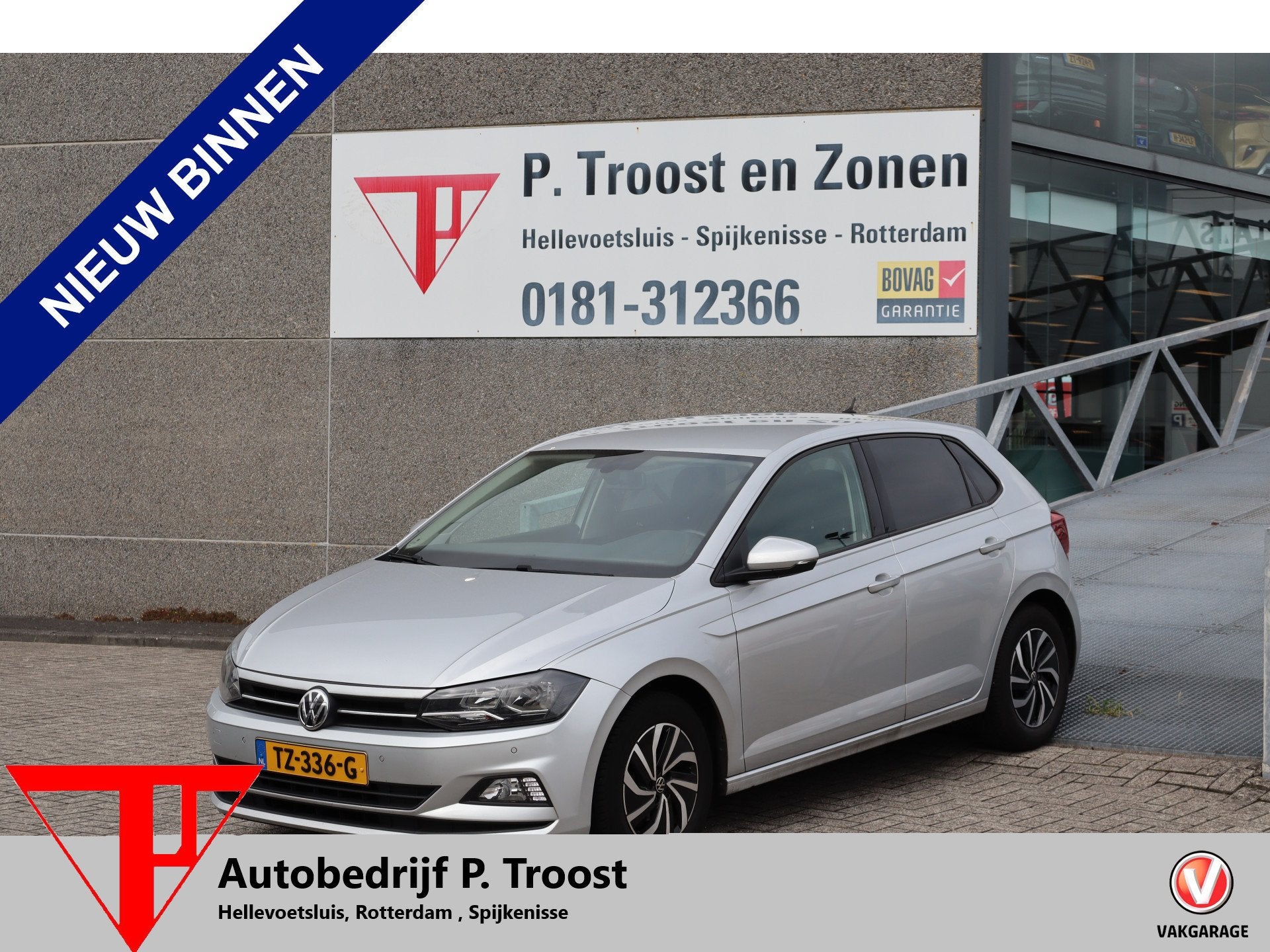 Volkswagen Polo 1.0 MPI Trendline Meeneemprijs/Stoelverwarmi, Auto's, 1005 kg, Euro 6, Bedrijf, Handgeschakeld