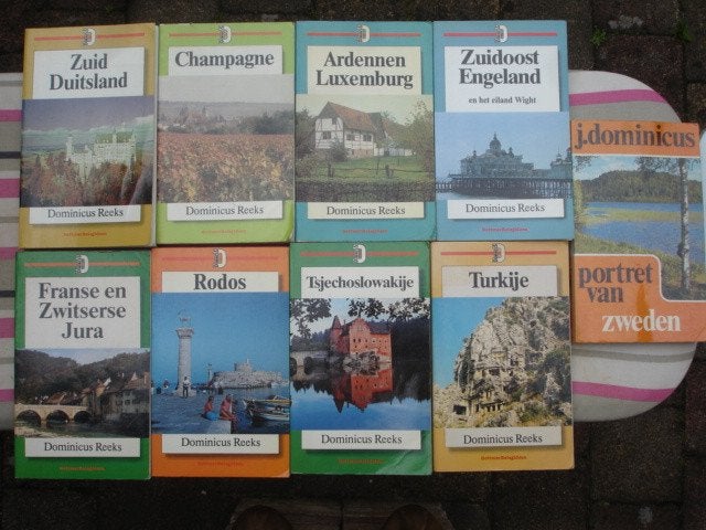 Domenicus Reisgidsen Europa - B, NL, L, F, D, GB, CZ, SK, TR, Boeken, Reisgidsen, Zo goed als nieuw, Reisgids of -boek, Europa