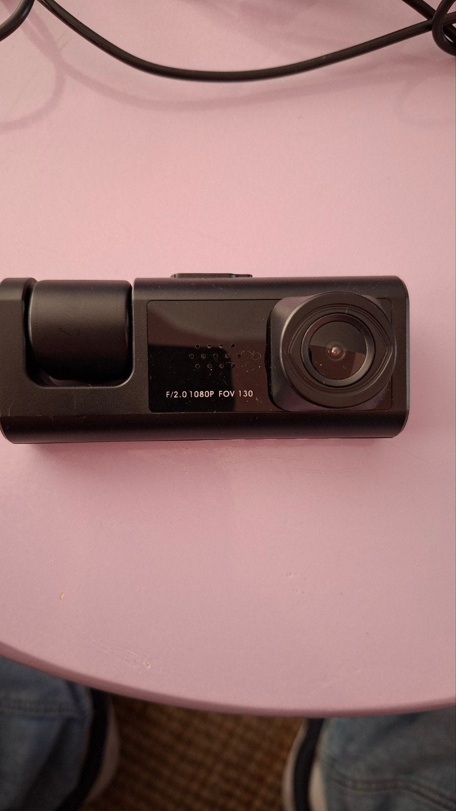 Dashcam F/2.0 1080P FOV 130 met zuignapbevestiging, Ophalen of Verzenden, Zo goed als nieuw