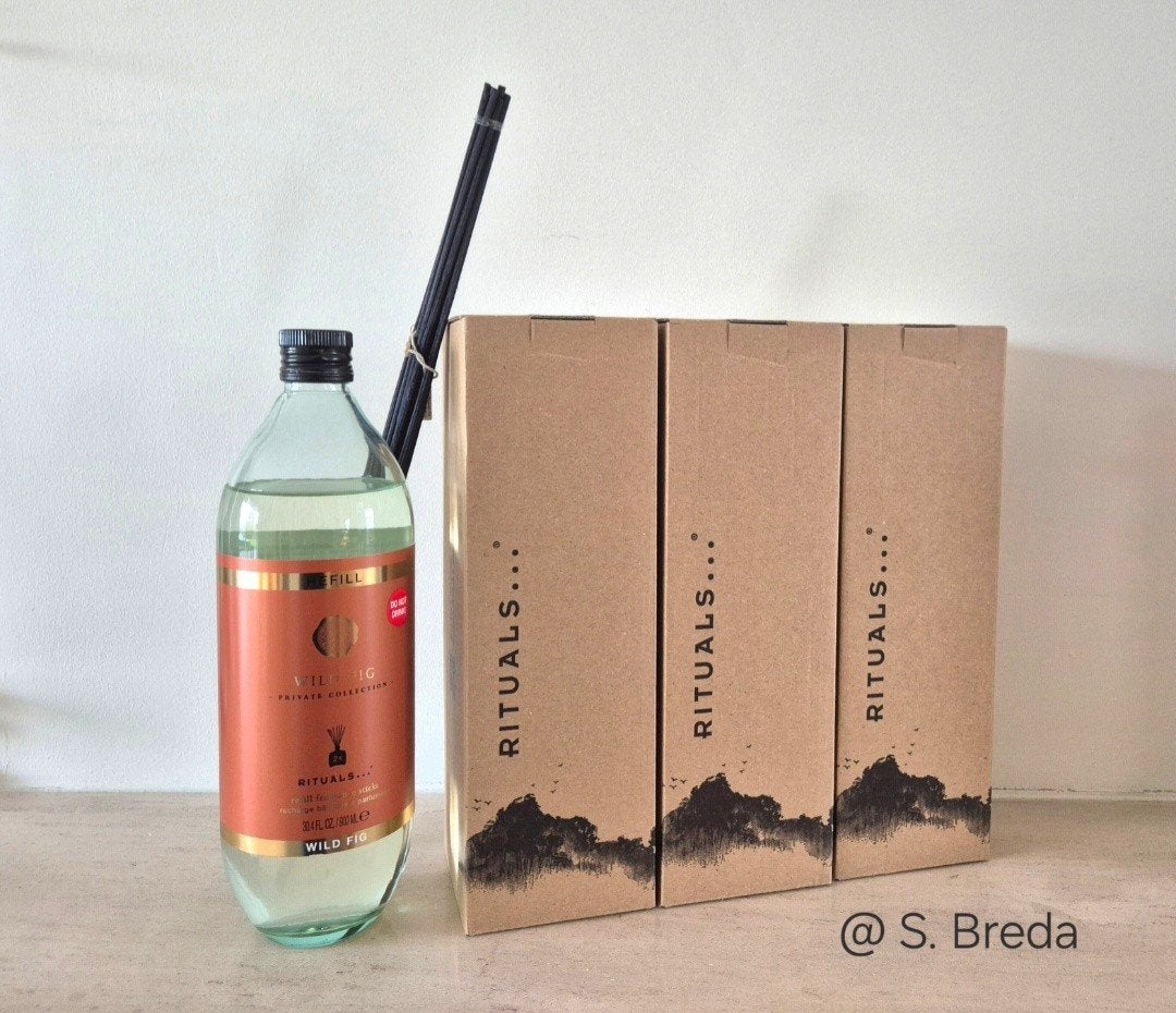 Rituals | Wild Fig | Navulling Geurstokjes Refill, Ophalen of Verzenden, Nieuw, Glas
