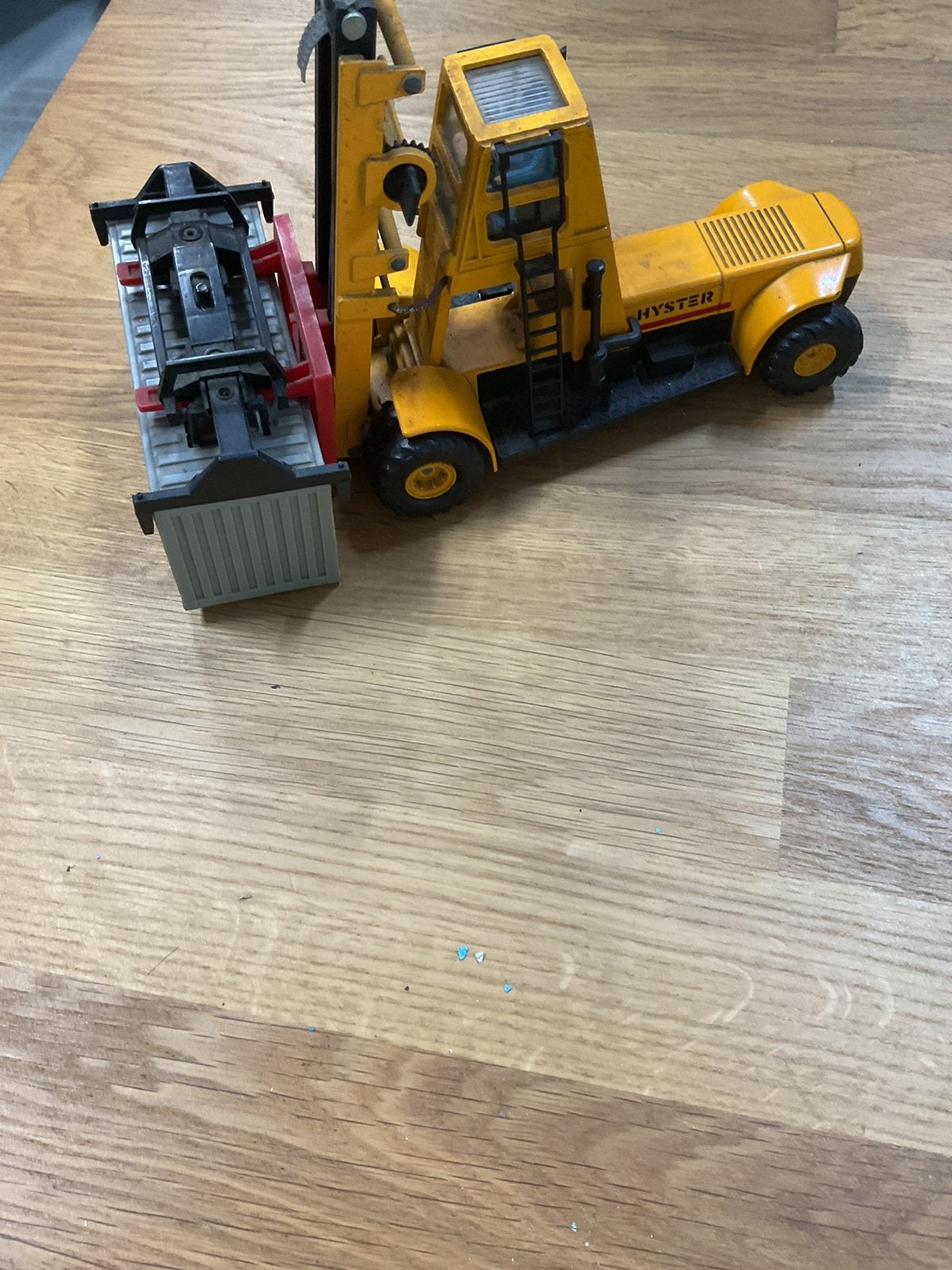 Hyster Challenger 800 container kraan van Corgi, Ophalen, Zo goed als nieuw
