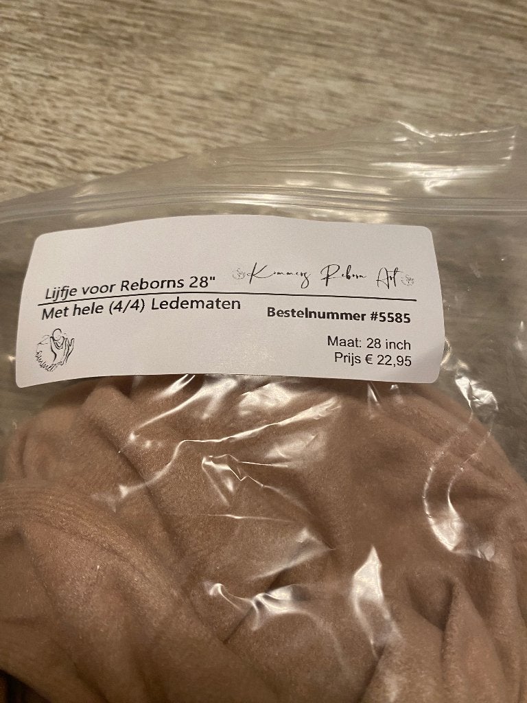 Stoffen lijfje, Verzamelen, Ophalen of Verzenden, Nieuw, Pop, Levensecht of Reborn