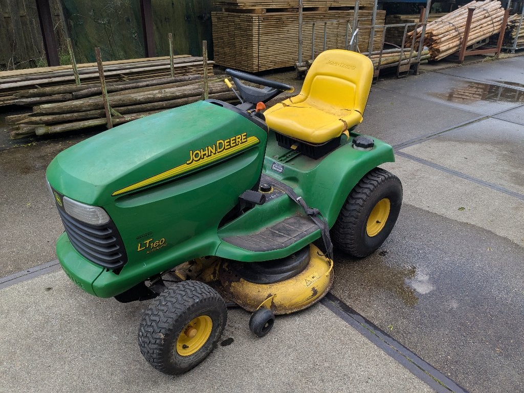 John Deere LT160 zitmaaier (gebruikt, opknapper), Gebruikt, Ophalen, John Deere, Mulchfunctie