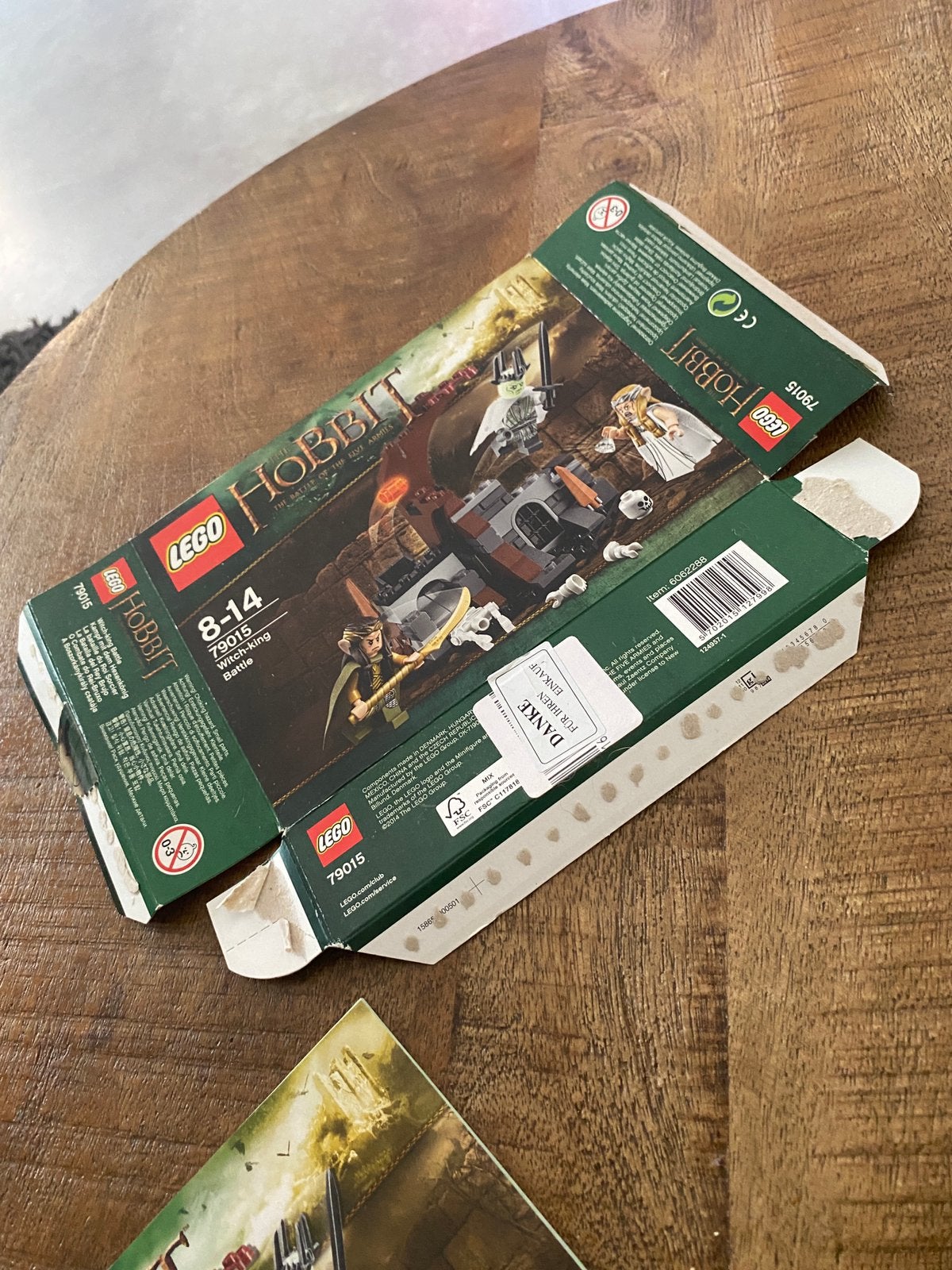 79015 LEGO The Hobbit Witch-King Battle, Gebruikt, Overige thema's, Lego, Ophalen of Verzenden