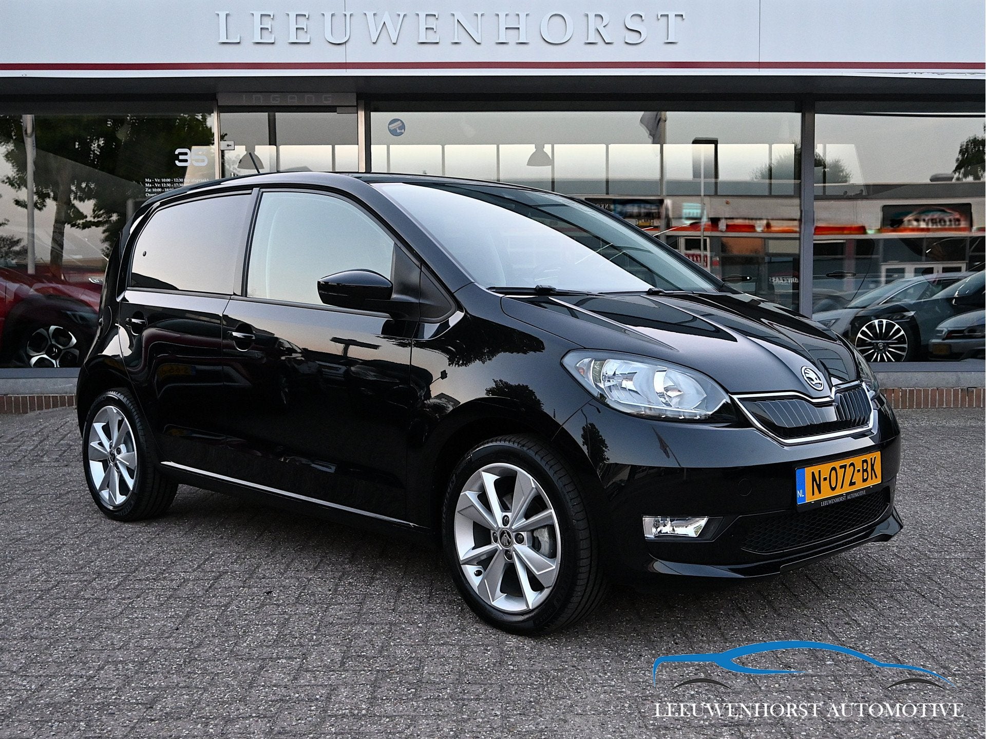 Skoda Citigo e-iV EV Style SOH 94.7%, UNIEKE kilometerstand,, Auto's, 83 pk, Stof, Zwart, Citigo