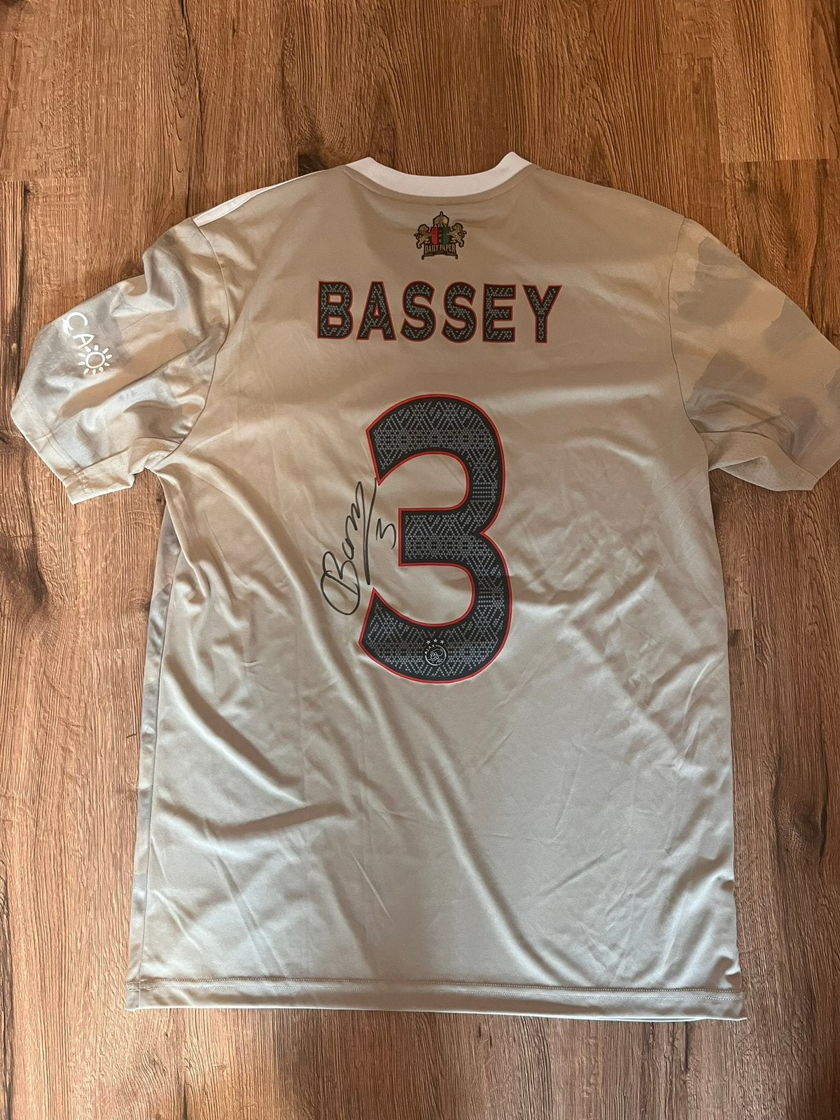 Ajax Calvin Bassey gesigneerd shirt gedragen door speler, Verzamelen, Verzenden, Nieuw, Ajax, Shirt