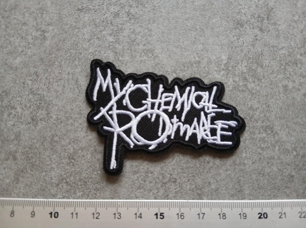 My Chemical Romance  nieuwe shaped patch m184, Verzenden, Nieuw, Kleding
