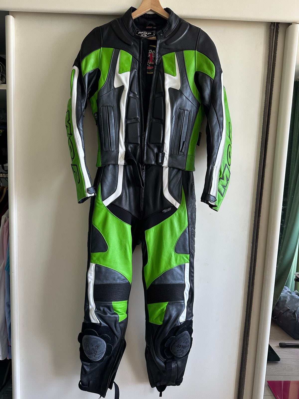 MQP Aces Leren Motorpak Dames - Zo Goed als Nieuw Maat 40, Ophalen, Tweedehands, Dames, Combipak