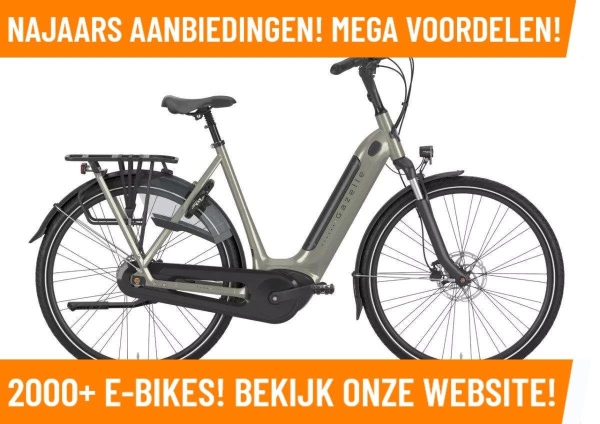 Gazelle Grenoble C7+ HMB Elektrische fiets met BOSCH motor!, 59 cm of meer, Nieuw, 50 km per accu of meer, Gazelle