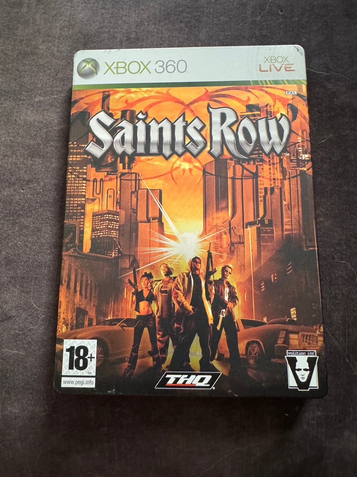 Saints Row - Xbox 360 (Steelbook)metal case, Avontuur en Actie, Gebruikt, Vanaf 18 jaar, 1 speler