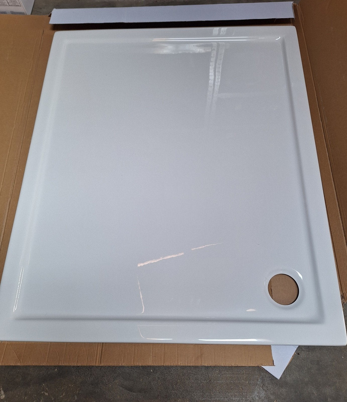 Douchebak 100x120cm, nieuw in verpakking, Ophalen