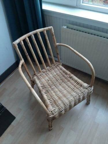 Ikea rotan stoel JASSA niet hein eek, Ophalen, Twee, Bruin, Riet of Rotan