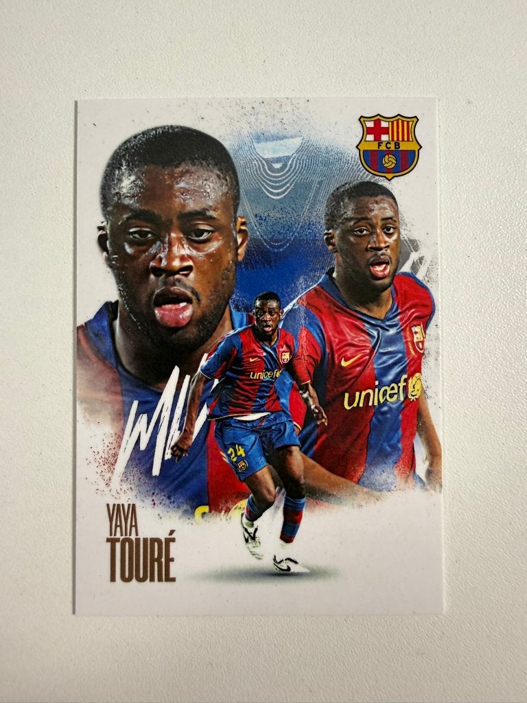 Yaya Toure Futera FX Barcelona 2026, Ophalen of Verzenden, Nieuw, Buitenlandse clubs, Poster, Plaatje of Sticker