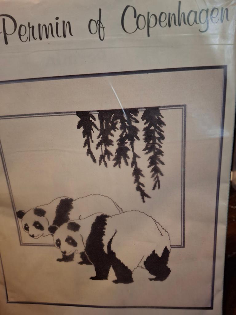 Panda s, Ophalen of Verzenden, Nieuw, Borduurpakket