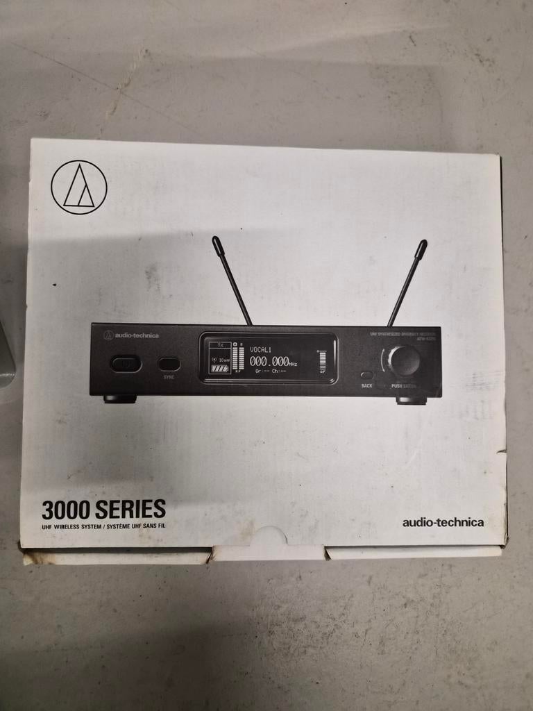 Audio Technica 3000 Series Draadloze Microfoons (2 stuks), Muziek en Instrumenten, Microfoons, Ophalen of Verzenden