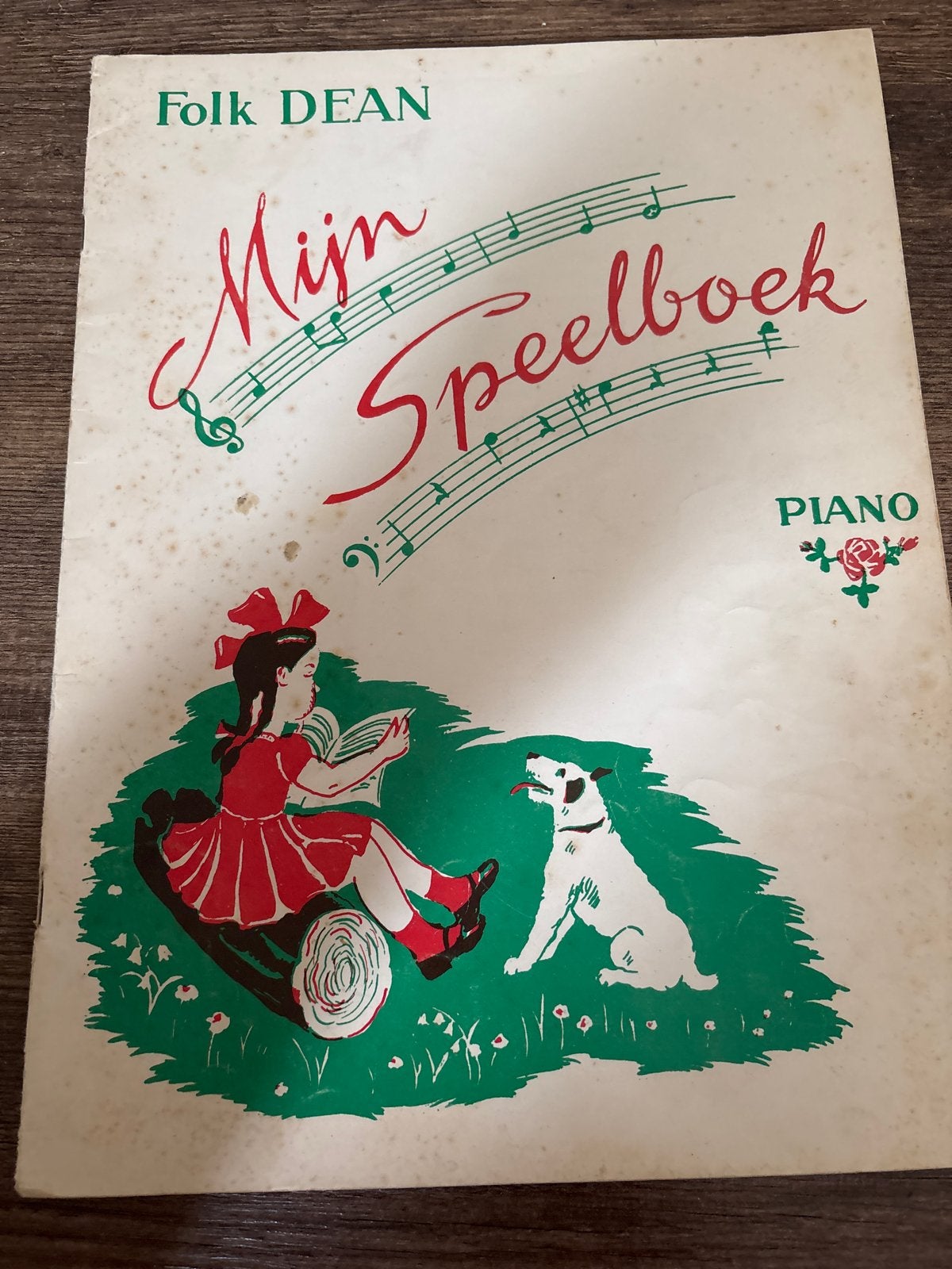 Mijn Speelboek - Piano muziekboek van Folk Dean, Muziek en Instrumenten, Bladmuziek, Gebruikt, Klassiek, Ophalen of Verzenden