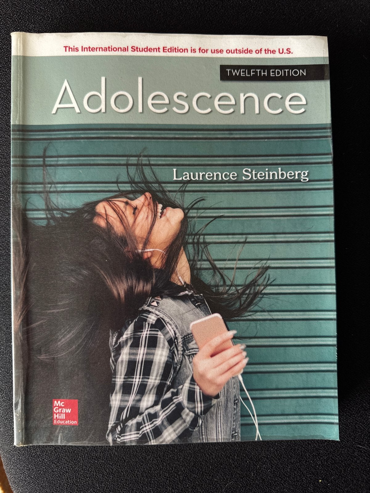 Adolescence - Laurence Steinberg (Twaalfde Editie), Ophalen of Verzenden, Zo goed als nieuw, Overige niveaus, Overige vakken
