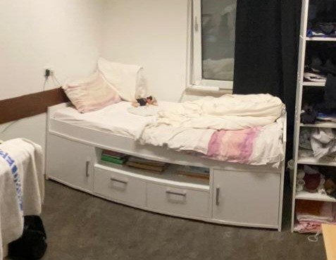 Kajuitbed wit, Kinderen en Baby's, Ophalen, Gebruikt, 180 cm of meer, 85 tot 100 cm