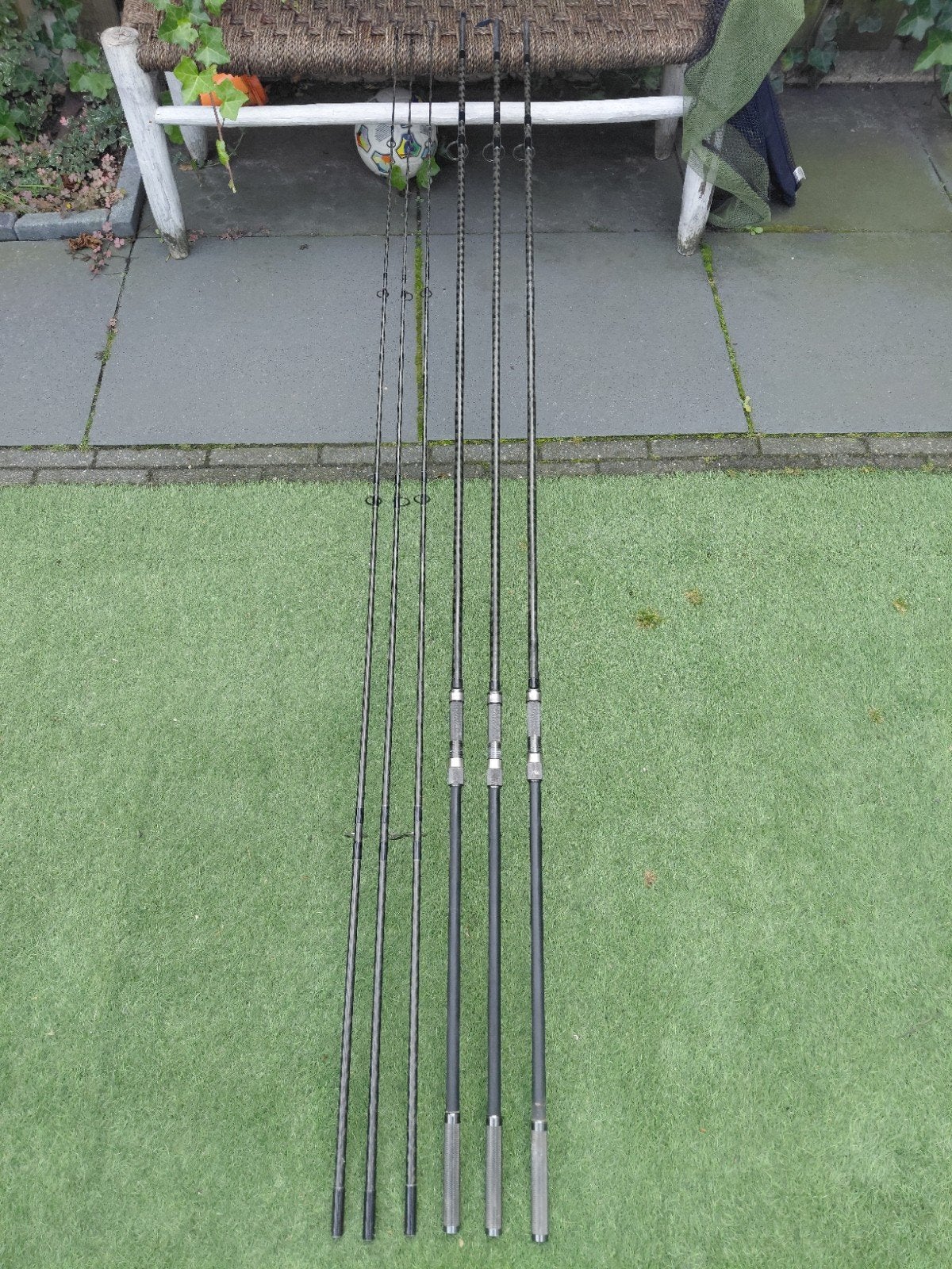 3x Shimano Tribal XTB 12ft 2,75lbs, Ophalen, Gebruikt, Werphengel
