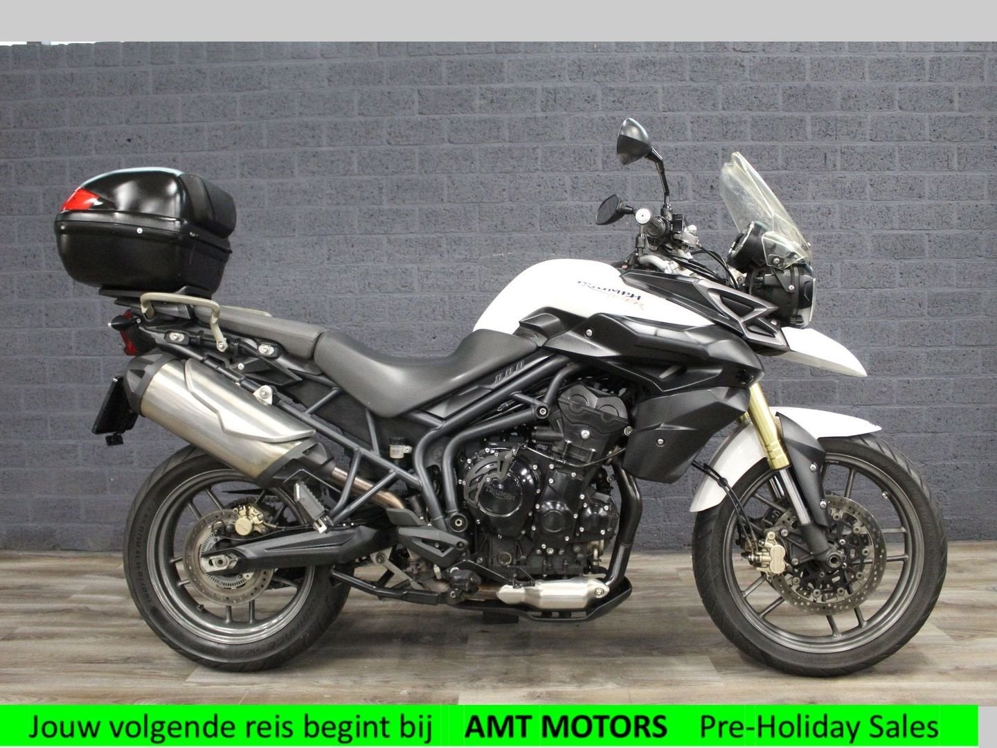 TRIUMPH TIGER 800 ABS (bj 2011) 47,411 km Topkoffer, Motorrijbewijs A, Bedrijf, Onbekend, Onbekend