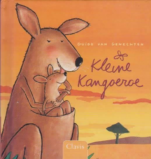 Guido van Genechten # Kleine Kangoeroe (hardcover) 13.5x14cm, Boeken, 5 of 6 jaar, Fictie algemeen, Jongen of Meisje, Ophalen of Verzenden