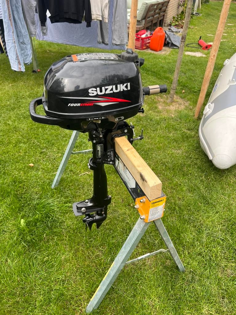 Suzuki DF 2.5 pk 4 takt, Ophalen, Gebruikt, Motor en Techniek, Motorboot