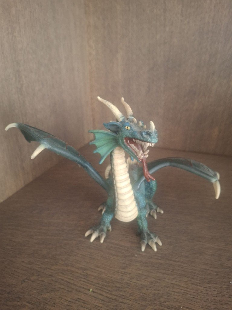 Schleich draak – 2003 – ridder serie, Ophalen of Verzenden, Zo goed als nieuw